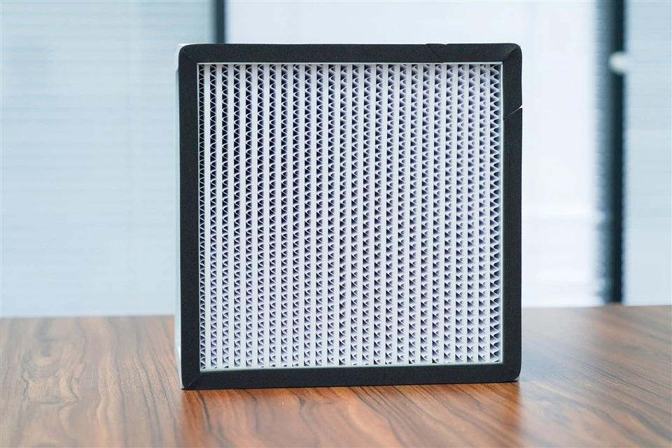 Filtro de aire profundo de la caja del filtro HEPA del filtro HEPA del plisado de la caída de presión baja con la tablilla para el colector de polvo