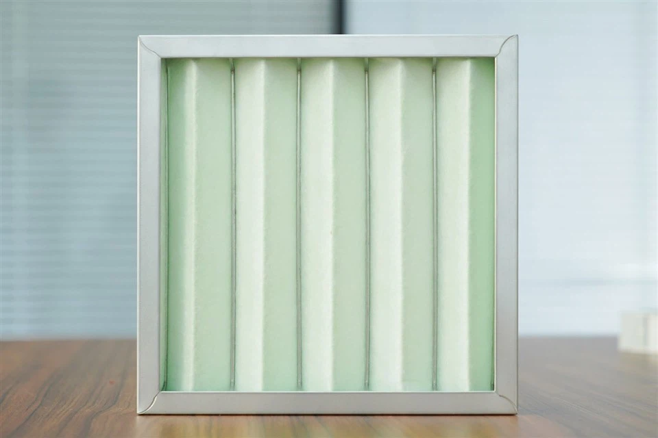 OEM Keel V-Shape Pleat Washable G4 Aluminium High Dust Holding Capacity 24 X 24X 2 Pre Panel Filter For Ahu Ventilation